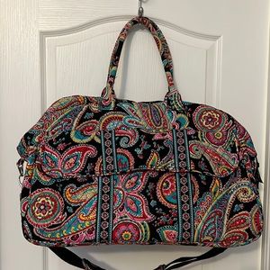 Vera Bradley Overnight Travel Tote Bag